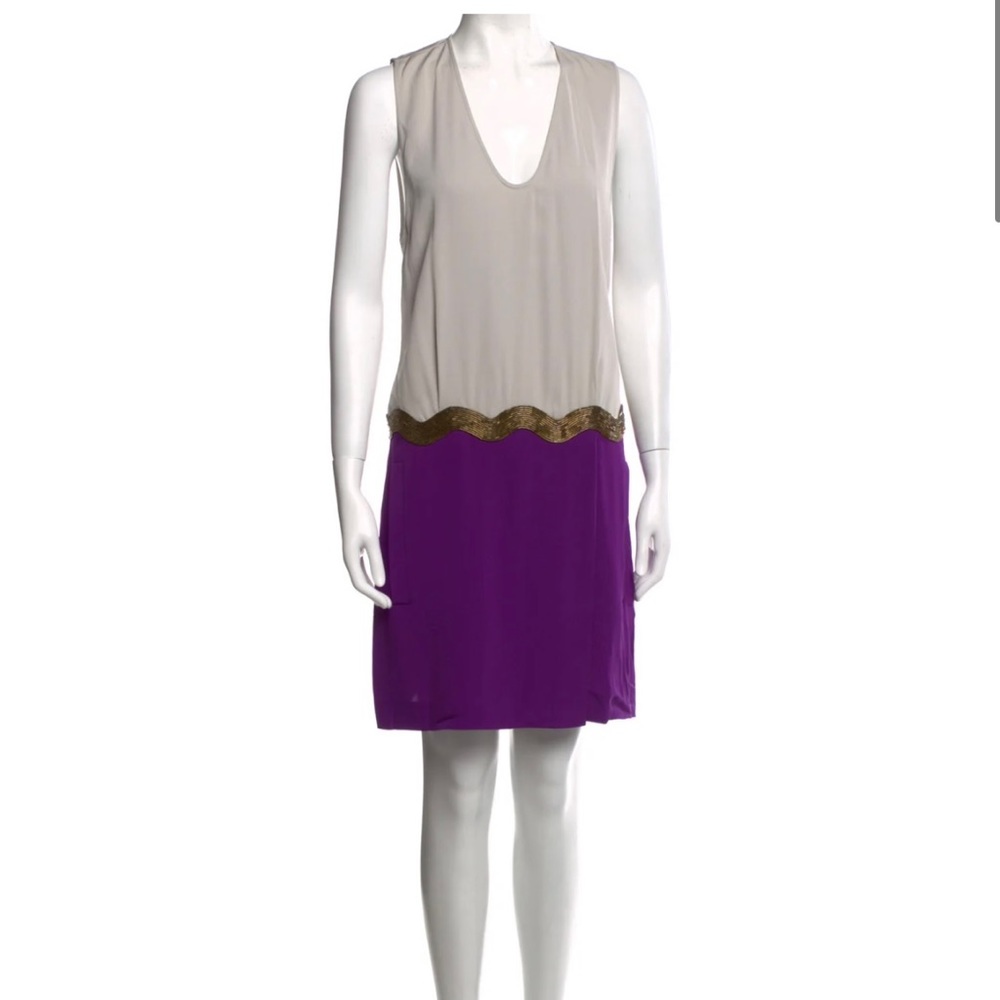 DIANE VON FURSTENBERG
V-Neck Mini Dress